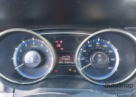 2013 Hyundai Sonata Gls из США, поврежденный, VIN 5NPEB4AC9DH677301